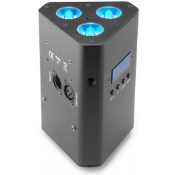 STAGG EU BATT.TRUSSPAR 3X4W 4IN1