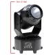 STAGG EU+UK 60W COB MOVING HEAD