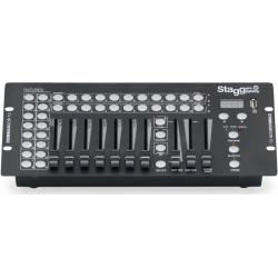 STAGG EU 10-CANX CONSOLE LUMIERE DMX