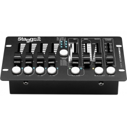 STAGG EU 4-FIXT CONSOLE LUMIERE DMX