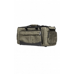 STAGG DOUBLE TRMPET BAG,BRIGHT GREEN
