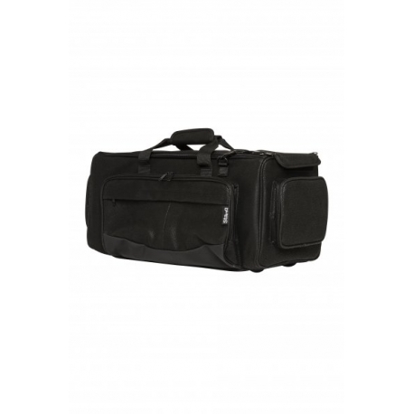 STAGG DOUBL.TROMP.BAG.NOIR,SIML.CUIR