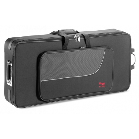 STAGG 103x46x18 SOFTCASE CLAV.+ROUL