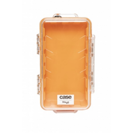 STAGG 21x13x6cm GLASS FIB.TRSP CASE