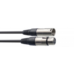 STAGG 30CM CABLE MICRO XLRf-XLRm