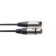 STAGG 60CM CABLE MICRO XLRf-XLRm