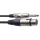 STAGG 6M CABLE MICRO XLRf-JCKm