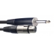 STAGG 10M-1,5 CABLE HP XLRf-JCKm