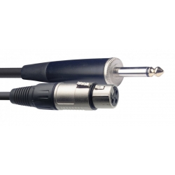 STAGG 10M-1,5 CABLE HP XLRf-JCKm