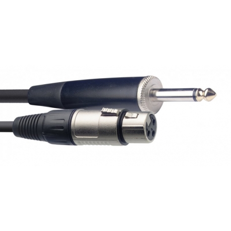 STAGG 10M-1,5 CABLE HP XLRf-JCKm