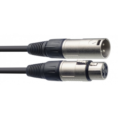 STAGG 10M-1,5 CABLE HP XLRf-XLRm