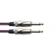 STAGG 6M VIOLET CBL GUIT/INSTRUMT-DL