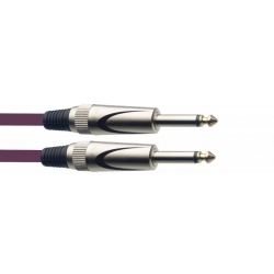 STAGG 6M VIOLET CBL GUIT/INSTRUMT-DL