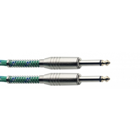 STAGG 6M CABLE INSTR.VINTWEED-VERT