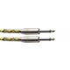 STAGG 6M CABLE INSTR.VINTWEED-JAUNE