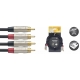 STAGG 6M CABLE BRETELLE RCAm-RCAm DL