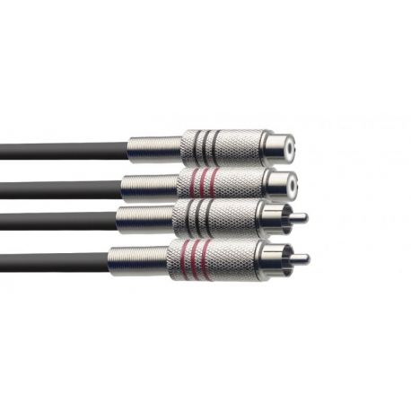 STAGG 1M CABLE BRETELLE RCAm-RCAf
