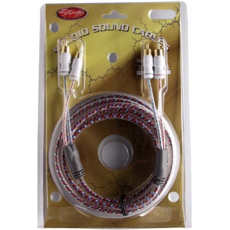 STAGG 2xRCA MALE/2xRCA MALE - 3.5M