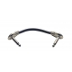 STAGG 10CM CABLE PATCH JACK COUDE FL
