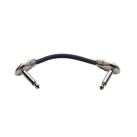 STAGG 10CM CABLE PATCH JACK COUDE FL
