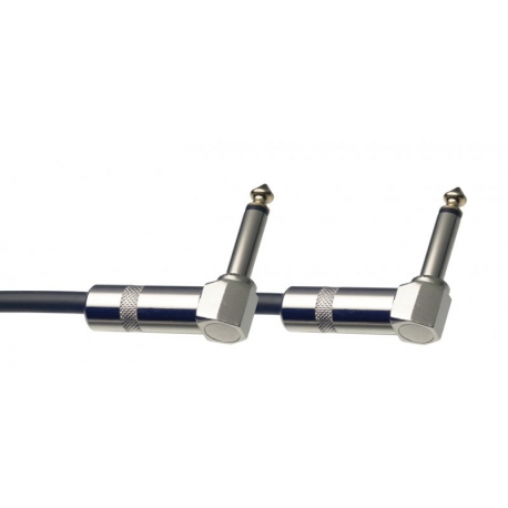 STAGG 90CM CABLE PATCH JACK COUDE DL