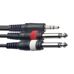 STAGG 2M CABLE Y minJCKm ST-2JCKm ML