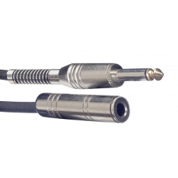 STAGG 6M CABLE AUDIO JCKm-JCKf DLX
