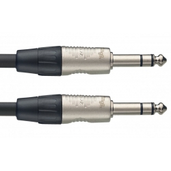 STAGG 6M CABLE AUDIO JCKm STEREO DLX