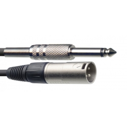 STAGG 10M CABLE AUDIO JCKm-XLRm DLX