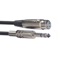 STAGG 6M CBL AUDIO JCKm ST-XLRf DLX