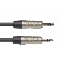 STAGG 1M CABLE AUDIO min.JCKm ST DLX