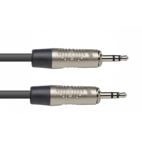 STAGG 3M CABLE AUDIO min.JCKm ST DLX