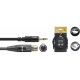 STAGG 3M AUDIO minJKmST-minXLR4f DLX