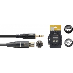 STAGG 3M AUDIO minJKmST-minXLR4f DLX