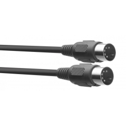 STAGG 2M CABLE MIDI DINm-DINm MOUL.