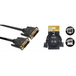 STAGG 1.5M CABLE DVI-DUAL LINK M