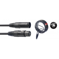 STAGG 15M CABLE DMX XLRf-XLRm 3P
