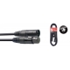STAGG 3M CABLE DMX XLRf-XLRm 5P