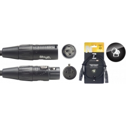 STAGG 5M CBL DMX DLX XLRf-XLRm 3P NR