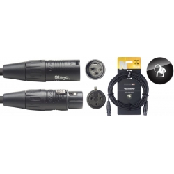 STAGG 10M CBL DMX DL XLRf-XLRm 3P NR