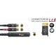 STAGG 10CM CBL Y-ADPT JKfST-2RCAf DL