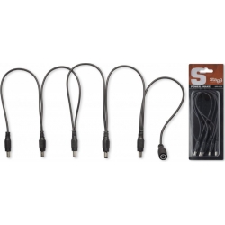 STAGG CABLE ALIM.DC 5 PEDALES EFFETS