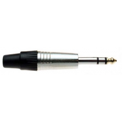 STAGG JACK MALE 6,3mm STEREO TETE OR
