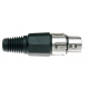 STAGG FICHE XLR FEMELLE PRO-METAL