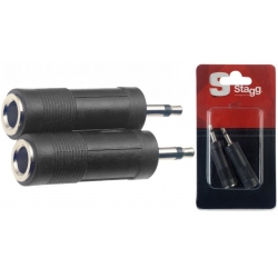 STAGG 2 ADAP.JACK FEM/MINI JACK MALE