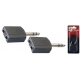 STAGG 2 ADAP.JCK STEREO M/2BLE JCK F