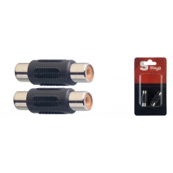 STAGG 2 ADAP.RCA FEMELLE/RCA FEMELLE