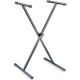STAGG SUPPORT CLAVIER EN X NOIR