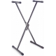 STAGG SUPPORT CLAV.EN X PLIABLE NOIR