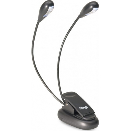 STAGG ECLAIRAGE PUPITRE 2X2 LED